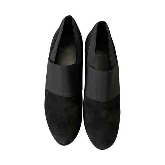 Stuart Weitzman Heels - Size 8 - Black - 5 inch Sleek Heel - Platform Sole - Picture 2 of 10